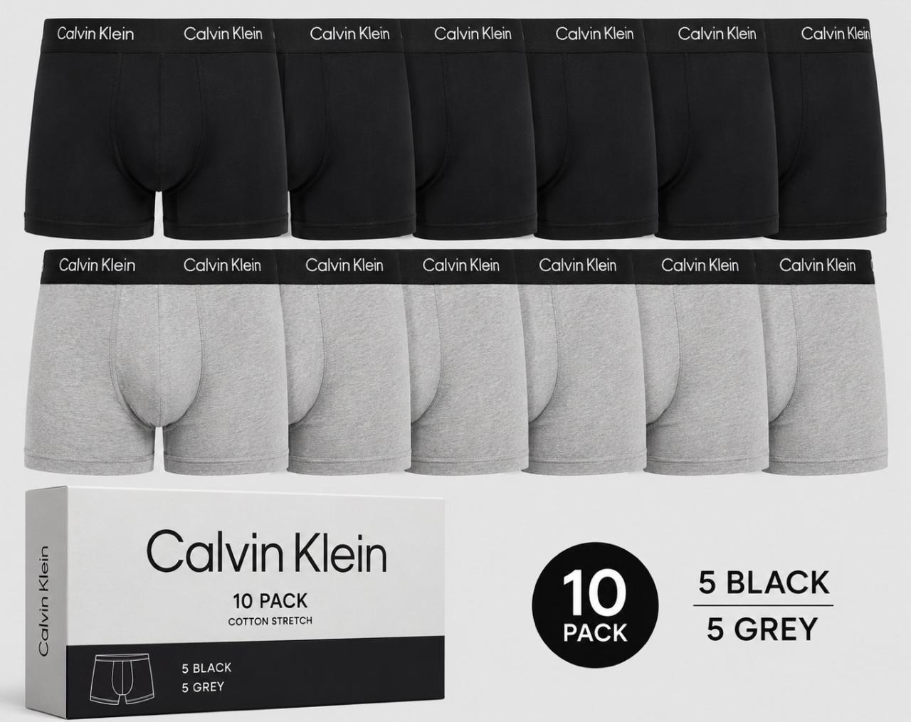 Pack de 10 Boxers Homme